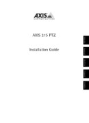 Axis Communications 215-PTZ 215 PTZ - Installation Guide